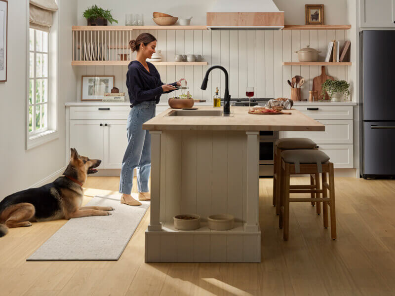 Pet perfect kitchen flooring | Hauptman Floor Covering Co Inc